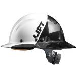 Lift Carbon Fiber Full Brim Hard Hat - White/Camo